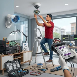 CCTV Camera, DVR/NVR & Hard Disk Repair Service