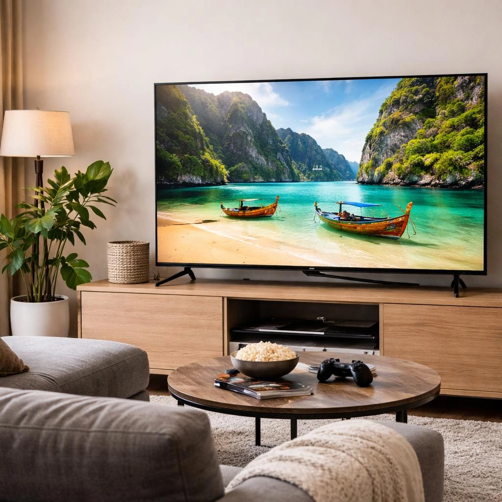 LCD panel with standard LED edge/direct backlighting